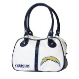 NFL San Diego Chargers Ethel Pebble Handbag, White
