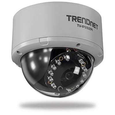 Trendnet Tv-ip262pi Tv Ip262pi Megapixel Poe Day / Night Dome Internet Camera - Network Surveillance Camera - Color ( Day&night ) - 1 Mp - 1280 X 1024 - Audio -