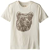 RVCA Big Boys' Grizzly T-Shirt, Almond Tea, Medium