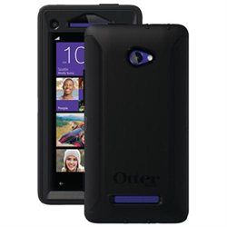OtterBox Defender Carrying Case (Holster) for Smartphone - Black - Impact Resistance, Shock Resistant, Drop Resistant, Smudge Resistant, Scratch Resistant, Bump Resistant - Silicone