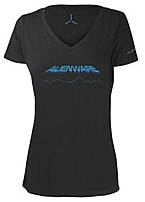 Alienware Awswds Space-age Gaming Gear T-shirt - Small - Ladies - Gray
