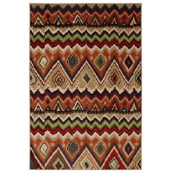 American Rug Craftsmen American Rug Craftsmen Madison Platte River Multicolor Indoor Area Rug, Multi-colored, 100% Heat Set Polypropylene, 3.5 x 5.5 ft.