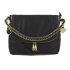 Marc B Izzy Large Double Zip Shoulder Bag - Black
