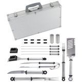 Mr. Bar.b.q 21 Piece Stainless Steel Tool Set With Aluminum Case