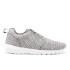 Crosshatch Men's Telson Knit Low Top Trainers - Mid Grey - UK 7