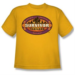 Youth(8-12yrs) SURVIVOR Short Sleeve THAILAND Small T-Shirt Tee