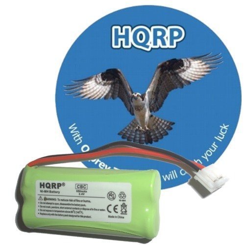 HQRP Cordless Telephone Battery for AT&T / Lucent BT18433, BT28433, General Electric GE 5-2734, Gold Peak GP70AAAH2BMJZR Replacement