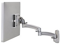 Chief K2w120s Kontour K2w Wall Mount Swing Arm Single Monitor - 10in To 30in Screen Support - 40 Lb Load Capacity - Aluminum - Silver