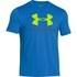 Under Armour Men's Sportstyle Logo T-Shirt - Blue Jet/High Vis Yellow