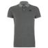 Jack & Jones Men's Part Polo Shirt - Grey Melange - S