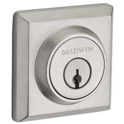 Baldwin DC.TSD Traditional Square Keyed Entry Double Cylinder Deadbolt