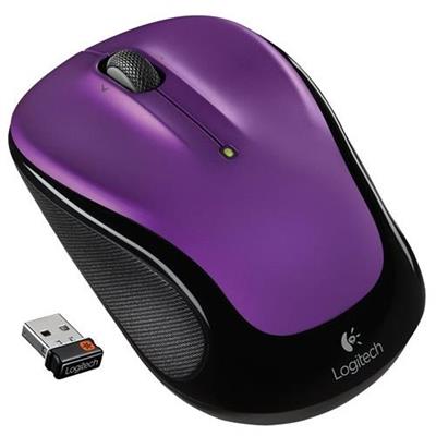 Logitech 910-003120 M325 - Colour Collection Limited Edition - Mouse - Optical - 3 Buttons - Wireless - 2.4 Ghz - Usb Wireless Receiver - Vivid Violet