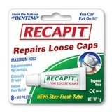 Recapit No Mix Cement, Maximum Strength, 1 g.