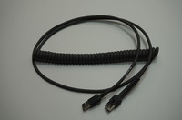 Motorola Cba-u32-c09zar 9 Feet Shielded Cable - Coiled - 1 X 4-pin Usb Type A Male