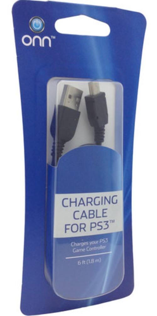 Onn Ona12mg014 6 Feet Charge Cable For Playstation 3