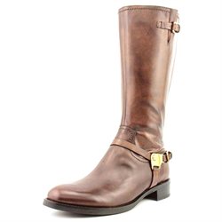 Ecco Hobart Harness Womens Brown Leather Fashion Mid-Calf Boots UK 10.5