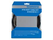Shimano Mtb Sus Gear-cable Set Black Housing