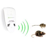 PRO PEST CONTROL - Natural Ultrasonic Rodent Repeller Controls Home Pests And Keeps Family Safe - Repel Mice, Rats, Moths, Bats And More - Learn How OTHER Electronic Repellent Devices LIE TO YOU!
