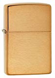 Zippo Lighter Solid brass with brushed finish