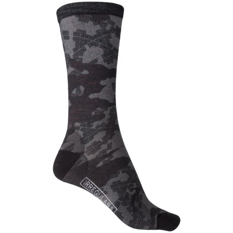 Tire Tracks Socks - Merino Wool, Crew (for Men)