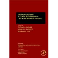 Spectrophotometry: Accurate Measurement Of Optical Properties Of Materials