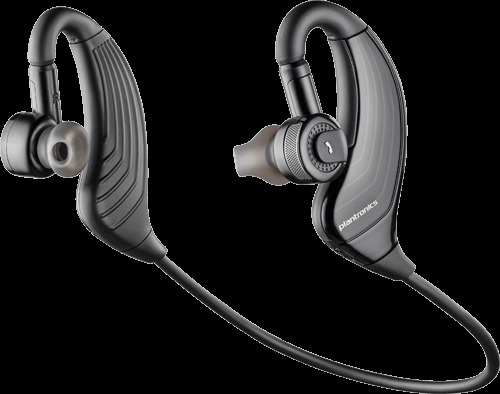 Plantronics Backbeat 83800-41 903  Stereo Bluetooth Wireless Headset With Microphone - Black