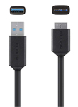 Belkin F3u166bt03 Micro-b To Usb 3.0 Cable