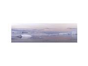 Posterazzi Dpi12256088 Panoramic View Of Mountain Range Covered Poster Print By Glaciers At Sunrise In The Gerlache Strait Antarctic Peninsula - 28 X 8 In.