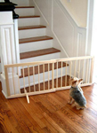 Cardinal Sg-1-n Medium Oak Step Over Gate Sg-1-mo