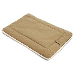 Dog Gone Smart Khaki Sherpa Crate Pad, Small