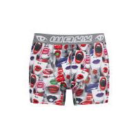 WAXX Men's Kisses Boxers - White/Red