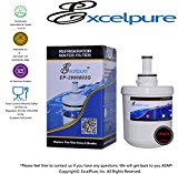ExcelPure Refrigerator Water Filter Replacement Cartridge for SAMSUNG DA2900003G, DA29-00003, DA29-00003A-B, DA61-00159, HAFCU1, HAFIN1, F289, W10132126 - 3 PACK