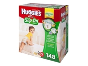 Huggies Little Movers Slip-on Diaper Size 4 - 124 Count