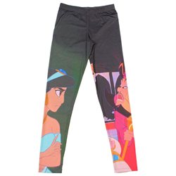 Disney Aladdin Jasmine And Jafar Leggings