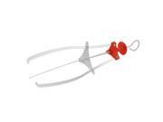 Unique Bargains Unique Bargains Home Adjustable Clamp Dishes Bowls Plate Stainless Steel Clip