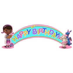 Disney Doc McStuffins Birthday Banner