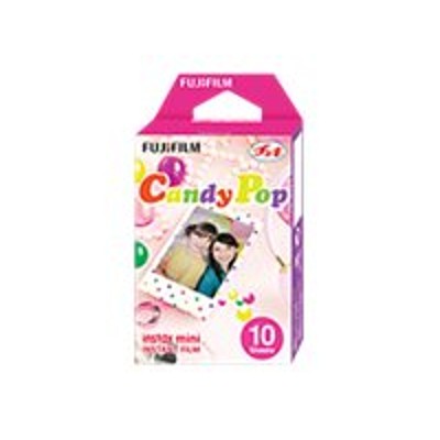 Fujifilm 16321418 Instax Mini Candy Pop - Color Instant Film - Iso 800 - 10 Exposures