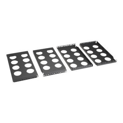 Black Box Cb2-4u Center-mount Conversion Brackets - Rack Rail Adapter - 4u (pack Of 2) - For  Open Frame Rack  Open Frame Rack