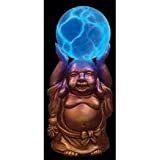 LumiSource LSE-BUDDHA Buddha Electra Lamp, Blue