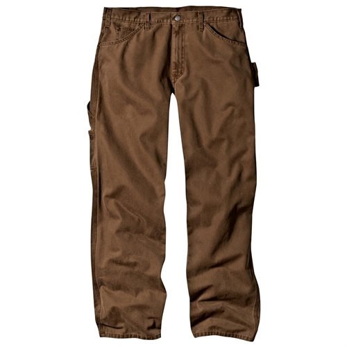 Dickies DU336RTB38X30 Rinsed Timber Relaxed Fit Sanded Duck Carpenter Jeans - 38