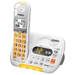 Uniden LOUD & CLEAR D3097-5 DECT 6.0 1.90 GHz Cordless Phone - Cordless - 1 x Phone Line - 4 x Handset - Speakerphone - Answering Machine - Caller ID - Yes - Backlight