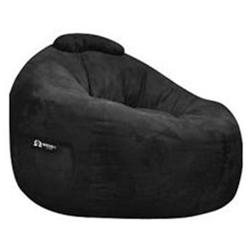 Omega Beanbag Lounger in Black Finish by American Furniture Alliance