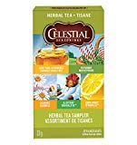 Celestial Seasonings Herbal Tea Sampler Caffeine Free Herbal Tea - 18 CT