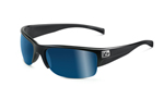 Bolle Zander Shiny Black-polarized Off Shore Blue Oleo A Unisex Sungla