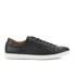 Lyle & Scott Men's Findon Leather Court Trainers - True Black - UK 6
