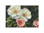 Floral Damask I By Lisa Audit  Gallery Wrap Canvas Art Printed On Heavy Museum Grade Canvas.