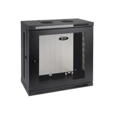 Tripplite Srw12u13 12u Wall Mount Rack Enclosure Server Cabinet Wallmount 13 Depth - Cabinet - Wall Mountable - Black - 12u - 19