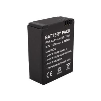Urban Factory Ugp50uf Battery - Li-ion - 1050 Mah - Black - For Gopro Hero3  Hero3