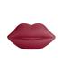 Lulu Guinness Women's Powder Coated Lips Clutch - Red