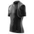 Skins Men's Carbonyte Short Sleeve Round Neck Baselayer - Black - XL